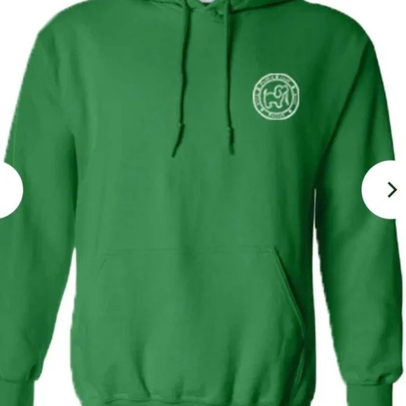 Puppie Love Christmas Grinch hoodie - Picture 2 of 2